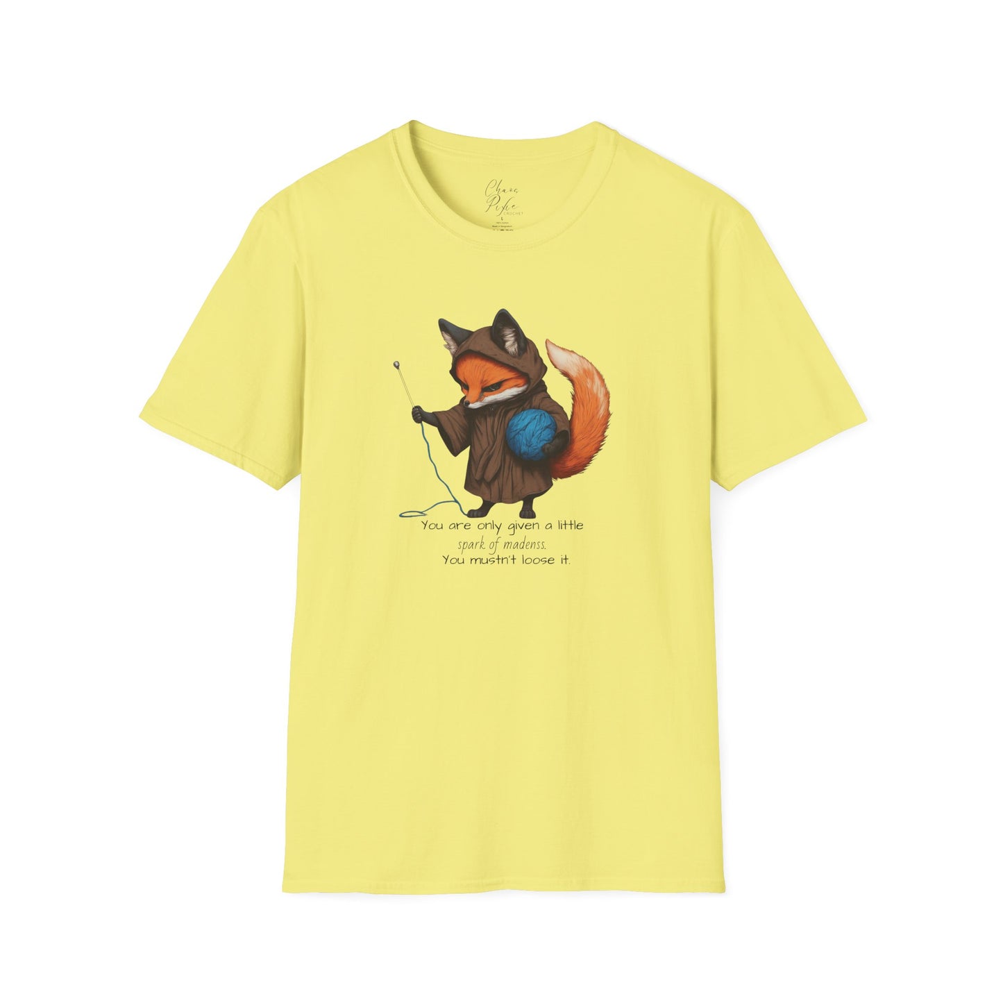 Creative Fox Crochet T-Shirt