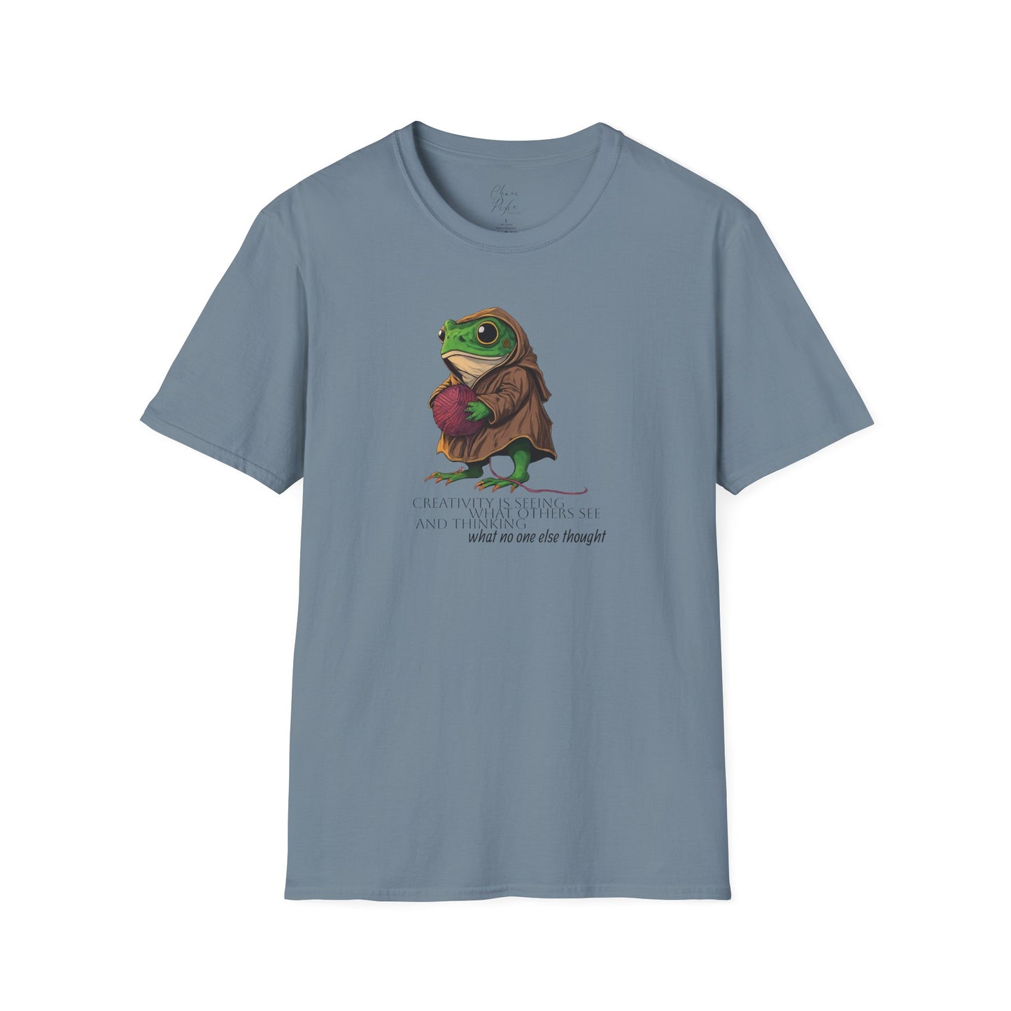 Creative Frog Unisex Softstyle T-Shirt – Fun & Unique Gift Idea