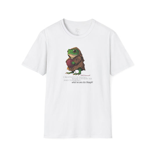 Creative Frog Unisex Softstyle T-Shirt – Fun & Unique Gift Idea