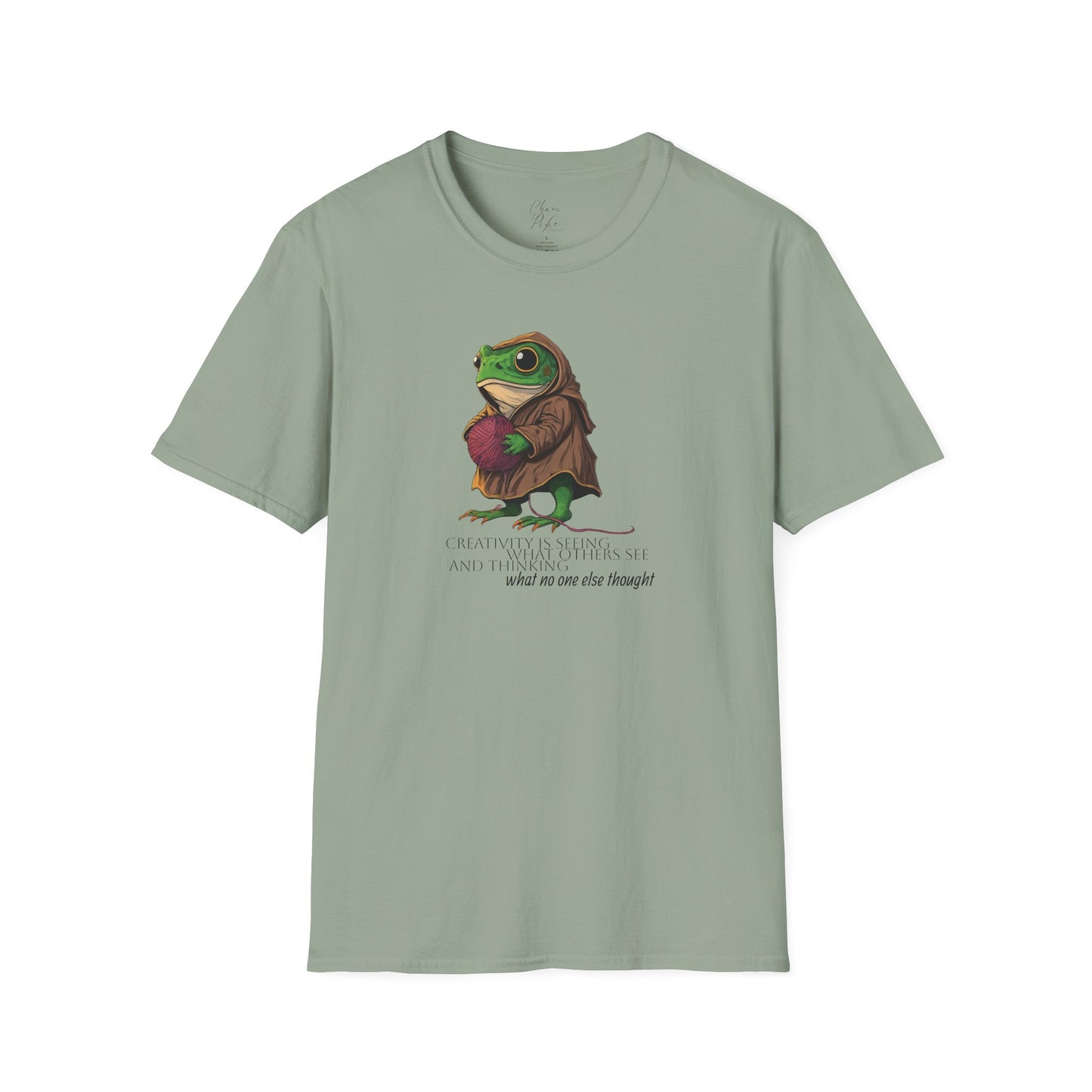 Creative Frog Unisex Softstyle T-Shirt – Fun & Unique Gift Idea