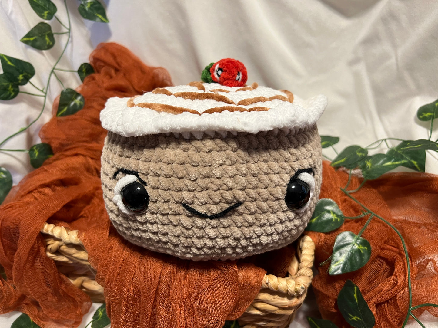 Cinnamon Roll Pillow