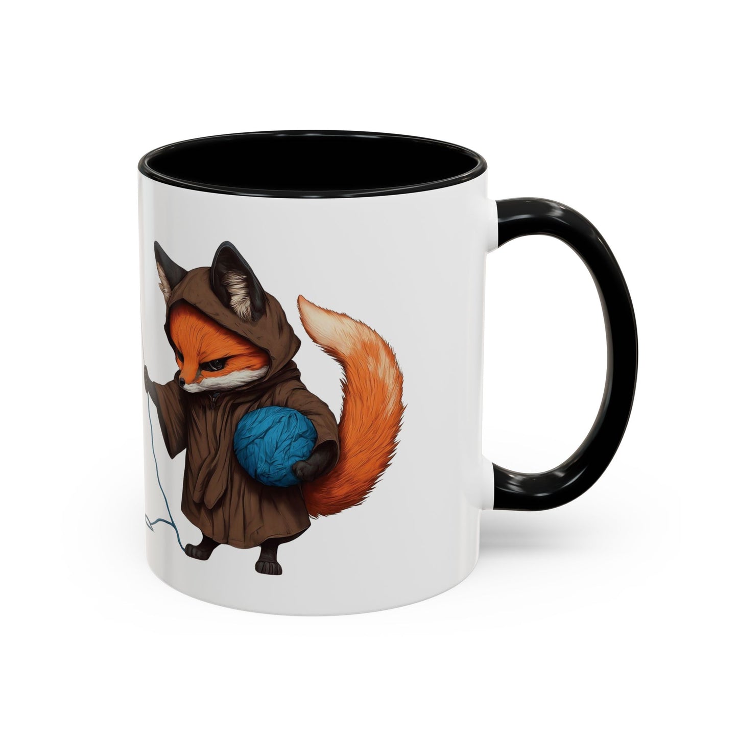Whimsical Fox Coffee Mug - Perfect for Crafters & Animal Lovers - 11oz & 15oz