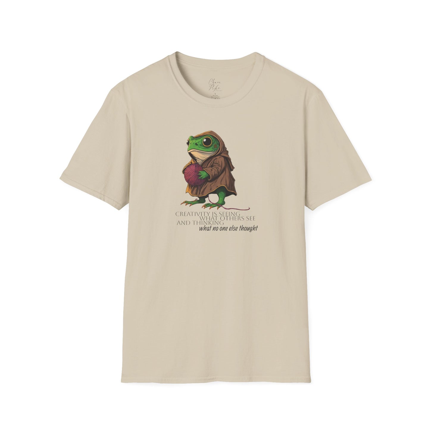 Creative Frog Unisex Softstyle T-Shirt – Fun & Unique Gift Idea