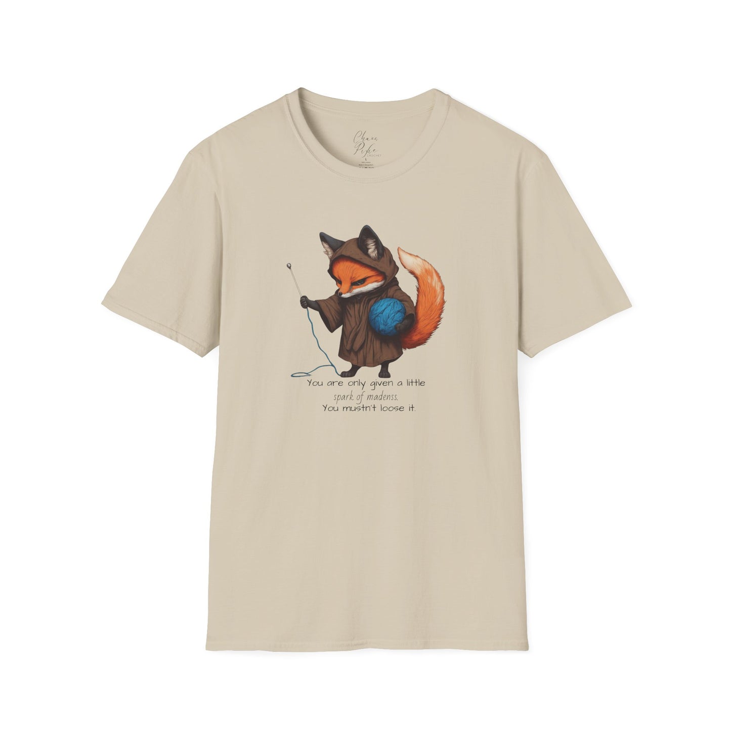 Creative Fox Crochet T-Shirt