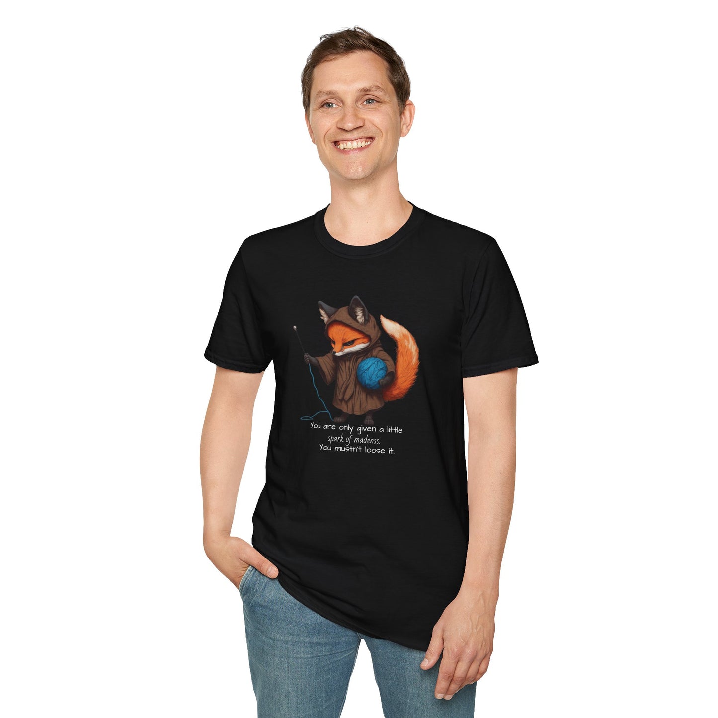Creative Fox Crochet T-Shirt