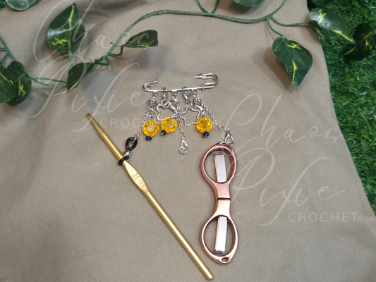 The Changeling Clasp: Star Light Star Bright Chatelaine