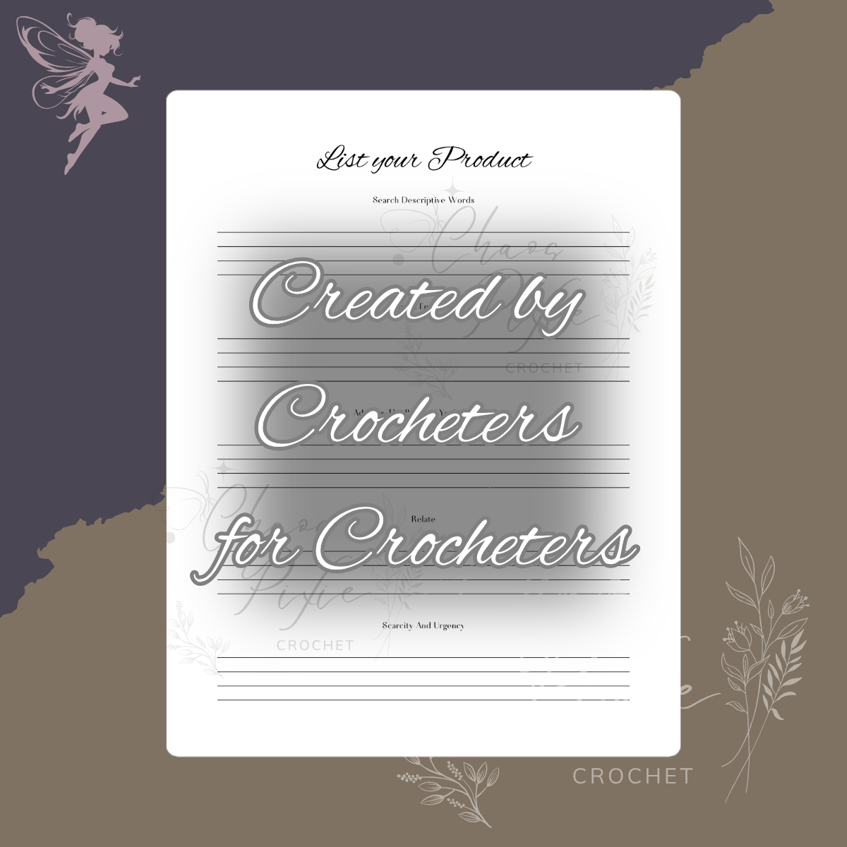 Crochet Business Planner Pages