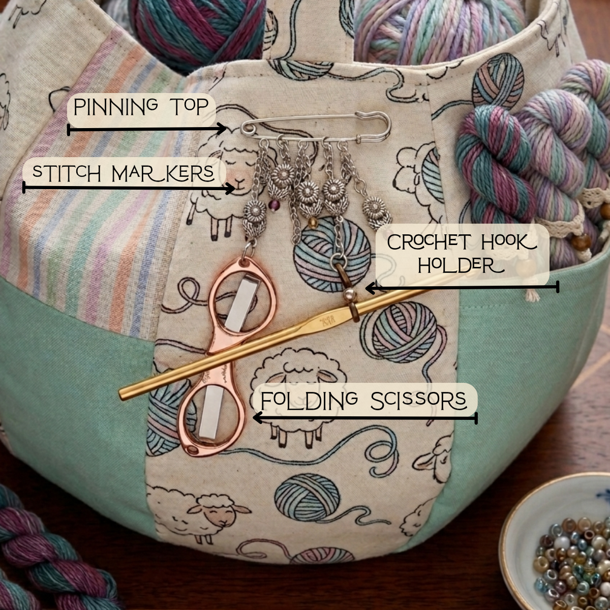 The Changeling Clasp: Star Light Star Bright Chatelaine